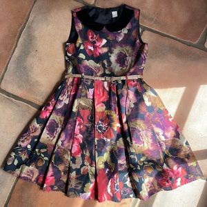 Dark Floral Dress